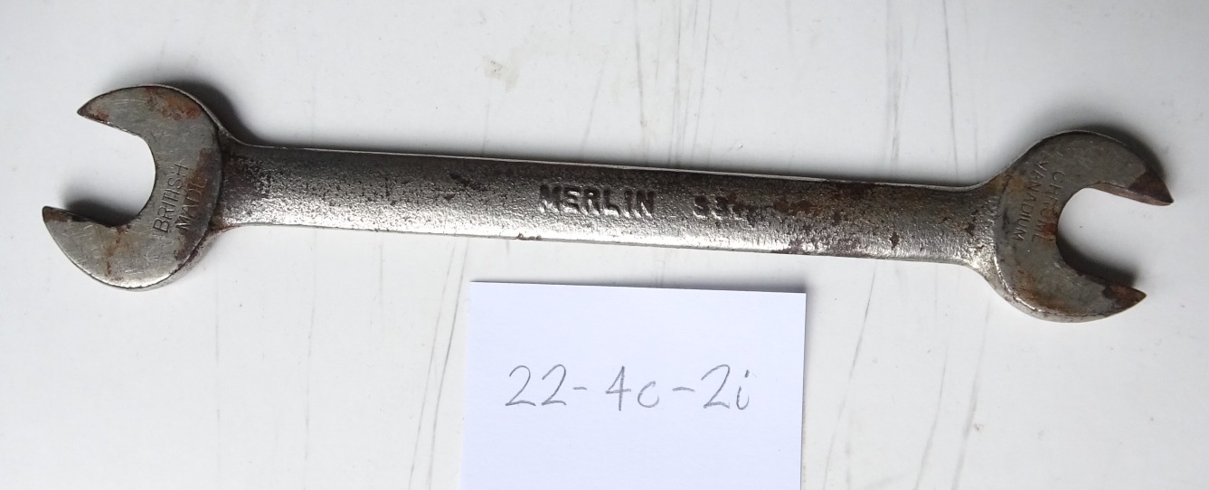 (image for) Merlin Garrington Spanner 5/16W and 1/4W.