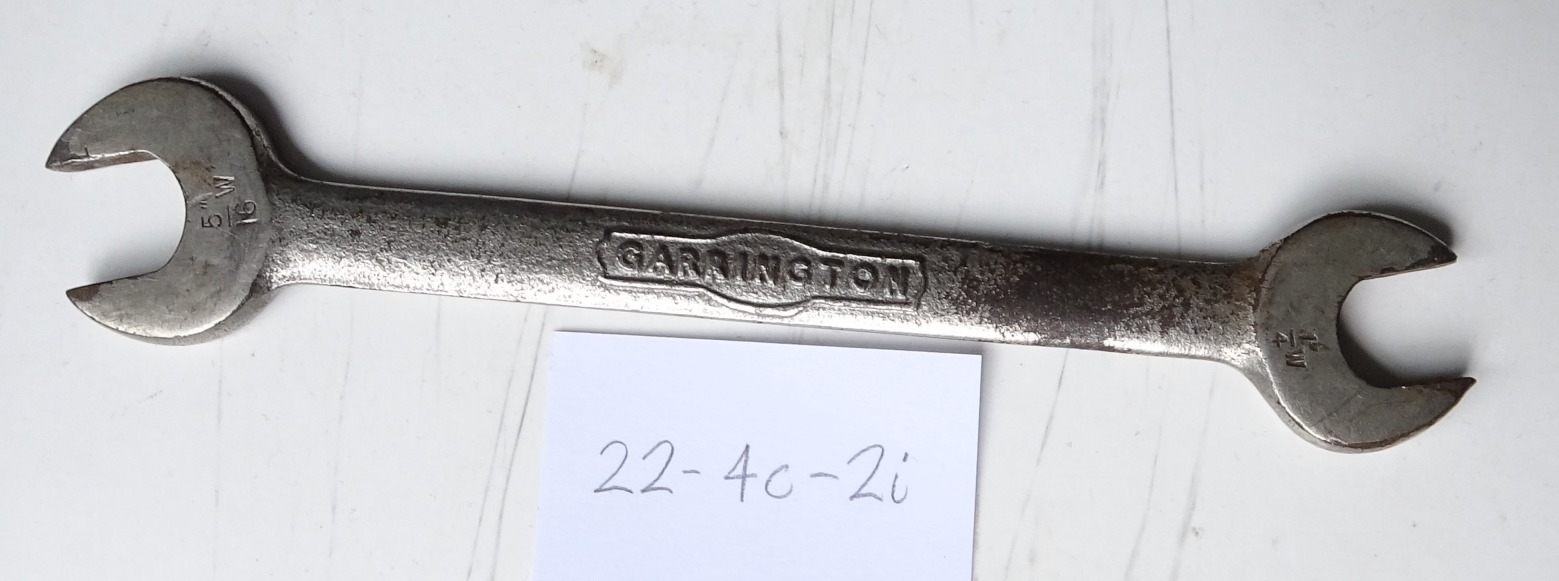 (image for) Merlin Garrington Spanner 5/16W and 1/4W.