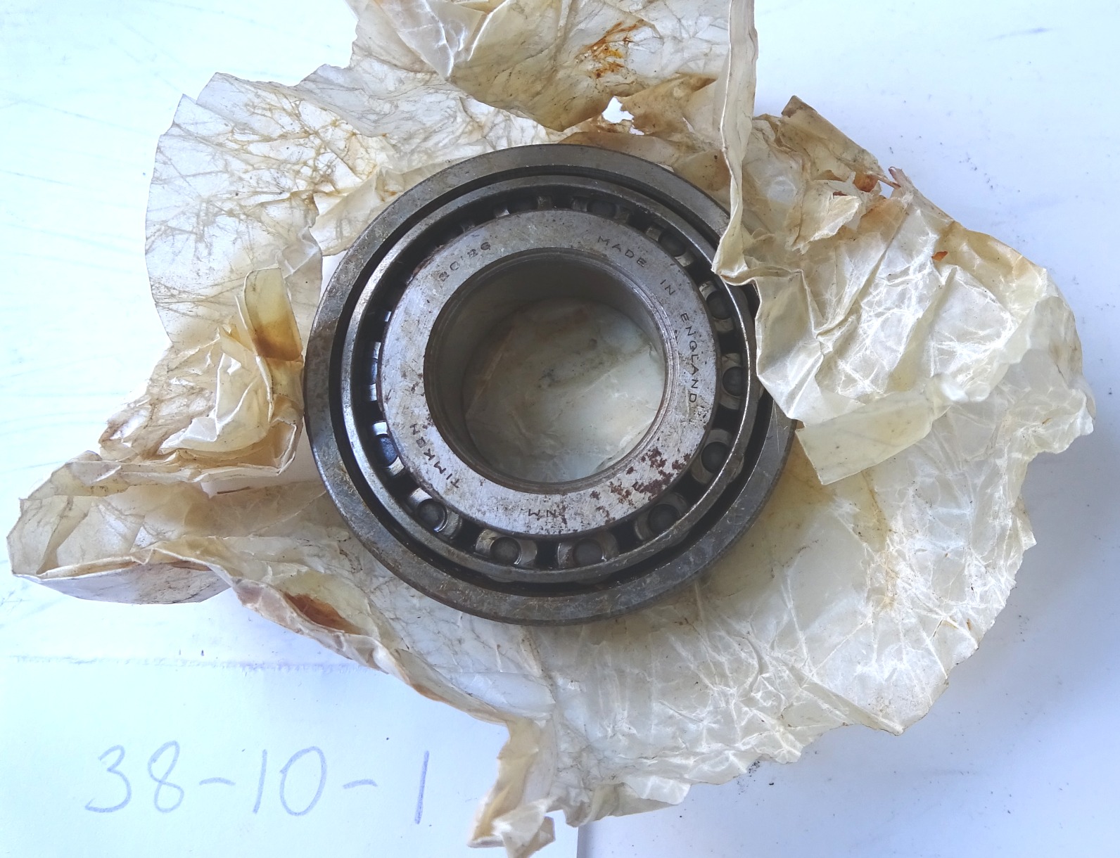 (image for) Front wheel bearing (inner)(NOS).