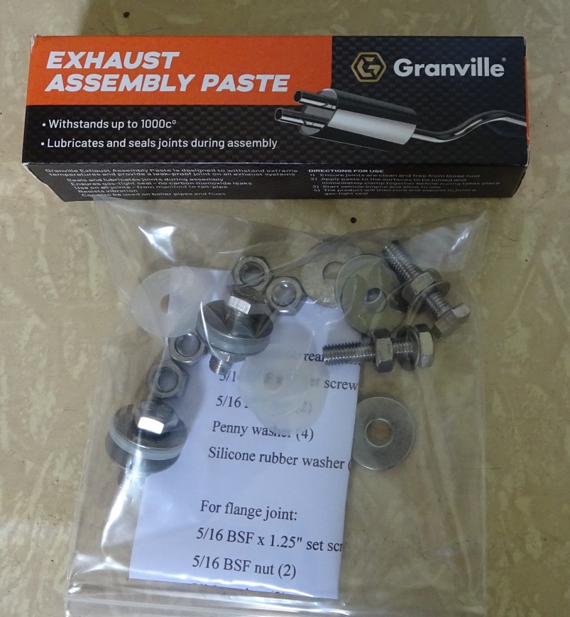 (image for) Exhaust system (stainless steel).